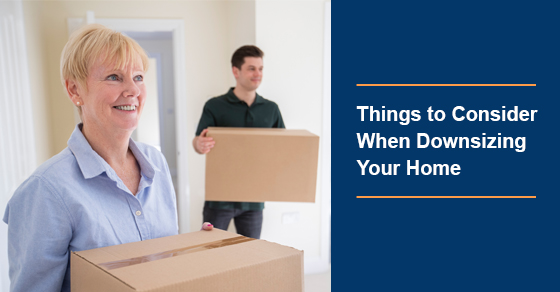 Things to Consider When Downsizing Your Home